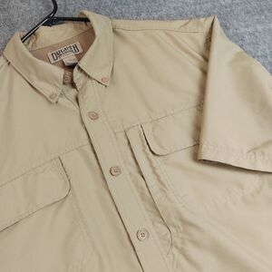 Duluth Action Button Down Shirt Mens XLarge Performance Mesh Vents Outdoors